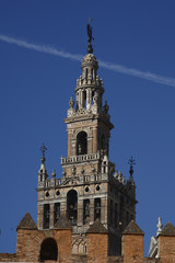 Fototapeta na wymiar Sewilla, La Giralda, wieża