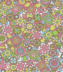 Seamless  floral pattern.