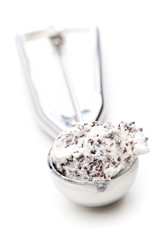 Stracciatella - Eis im Eisportionierer