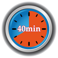 40 MINUTES ICON