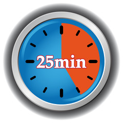 25 MINUTES ICON