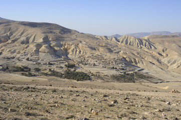Landscape in the Southern Jordan