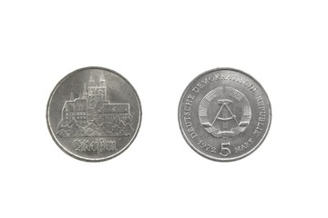 Meißen 5 Mark DDR 1972 A