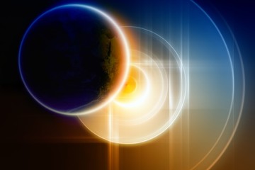 Abstract planet backup on big hard disk