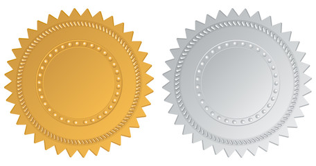 Gold and Silver Seal