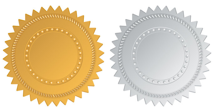 Gold and Silver Seal