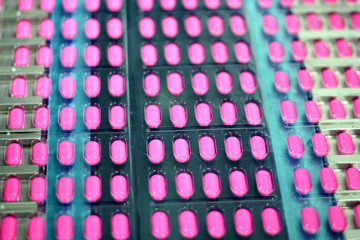 Pills On The Conveyor Belt