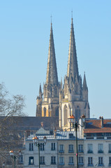 Les clochers de Bayonne