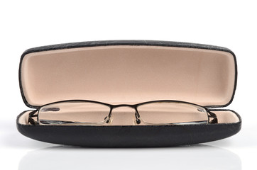 Glasses and case