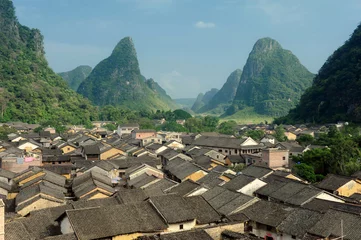 Foto op Plexiglas historic interest in china guangxi huangyao . © xiaoliangge
