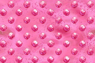 Pink Metallic Background