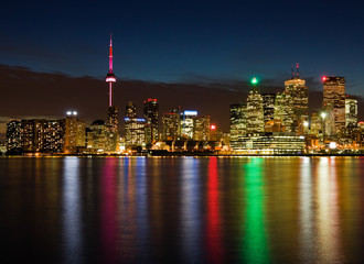 Obraz premium Toronto at night, Canada