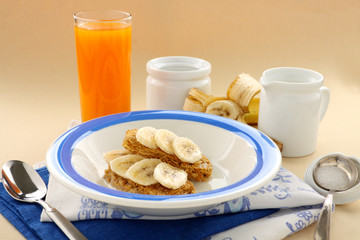 Weet Bix With Bananas