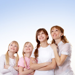 Obraz premium Happy family