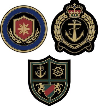 emblem badge royal shield