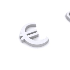 3d Euro Symbol