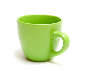 green mug