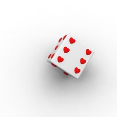 Red Heart Dice