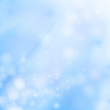 Blue, blurred background