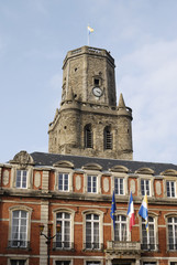 Fototapeta na wymiar Boulogne town hall. Pas de Calais. France