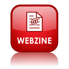 “WEBZINE” Web Button (internet online rss news feed magazine)