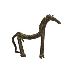 Horse old bronze