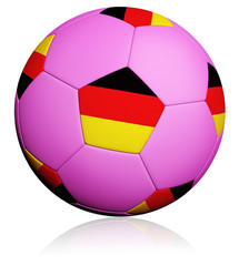 Fototapeta premium Female soccer world cup ball