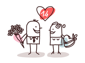 couple and Valentine gifts