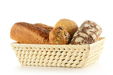 Composition with bread and rolls