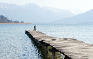 Holzbrücke am See - At the Lake