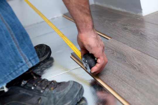 Pose de parquet