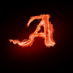 letter open arms fire