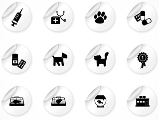 Stickers with icons