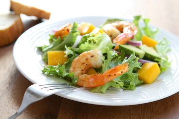 Shrimp and Mango Salad