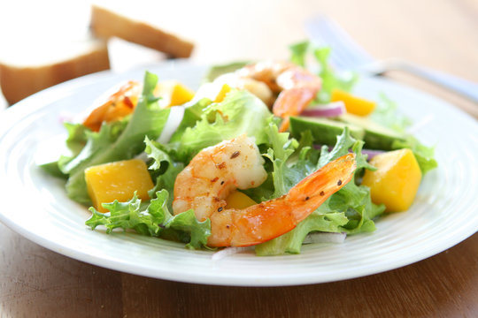 Shrimp And Mango Salad