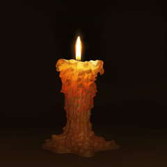 single candle