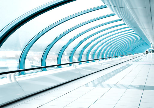contemporary airport interior