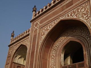Fototapeta na wymiar Baby Mahal en Agra (India)