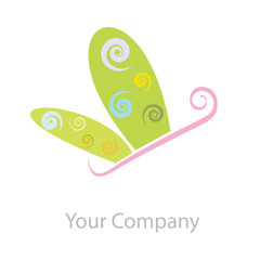 Logo butterfly # Vector