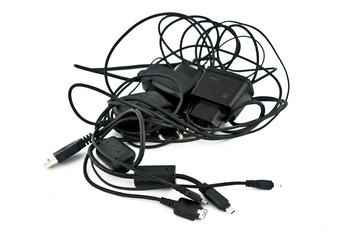 Messy Chargers / Shouldn't be just one for all?