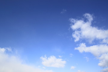青空と白い雲