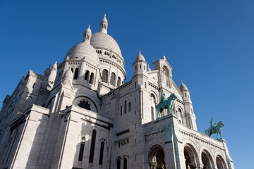 Fototapeta na wymiar Sacre Coeur, Montmartre. Paris.