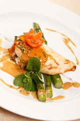chicken with asparagus