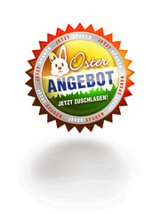 Osterhase Button