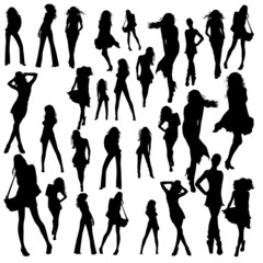 Girl Silhouettes