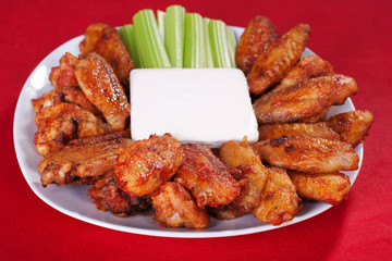 Buffalo chicken wings