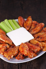 Buffalo chicken wings