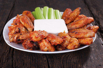 Buffalo chicken wings