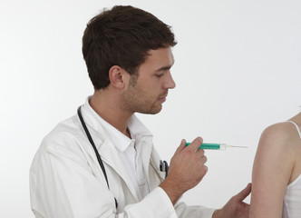 Arzt Doktor Spritze