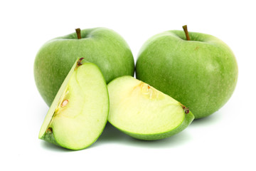 green apples